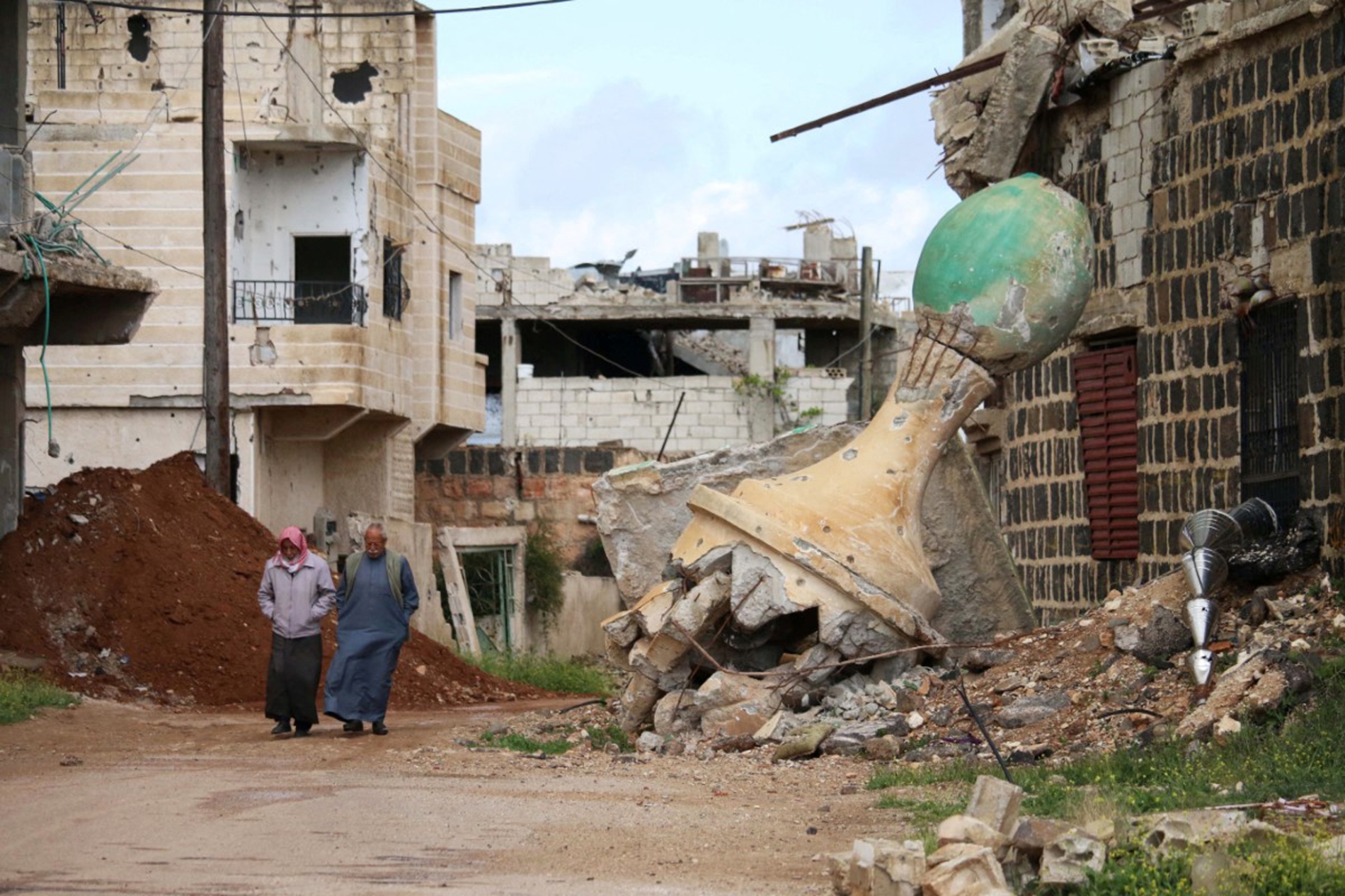 MOHAMAD ABAZEED / AFP