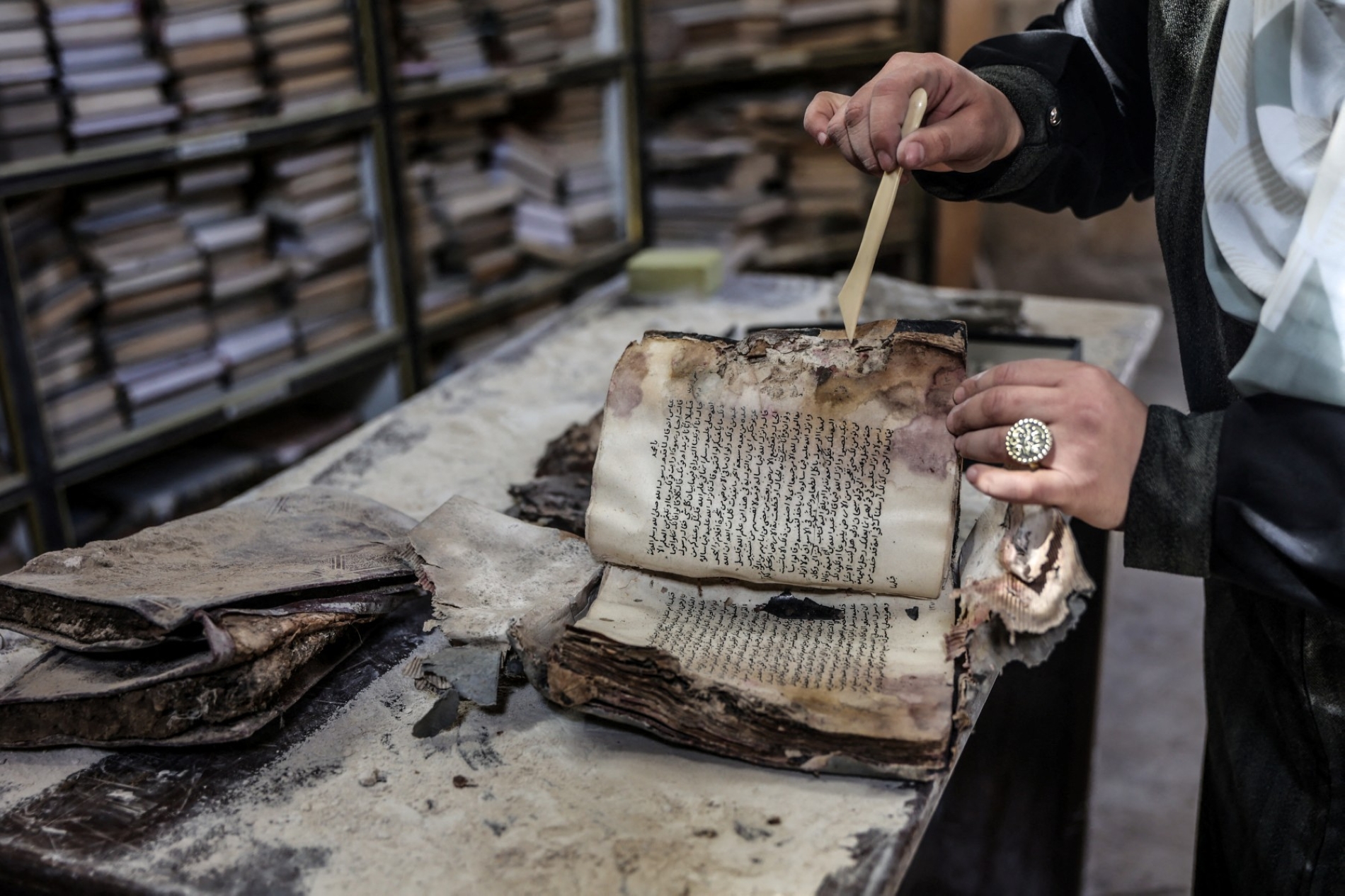 OMAR AL-QATTAA / AFP