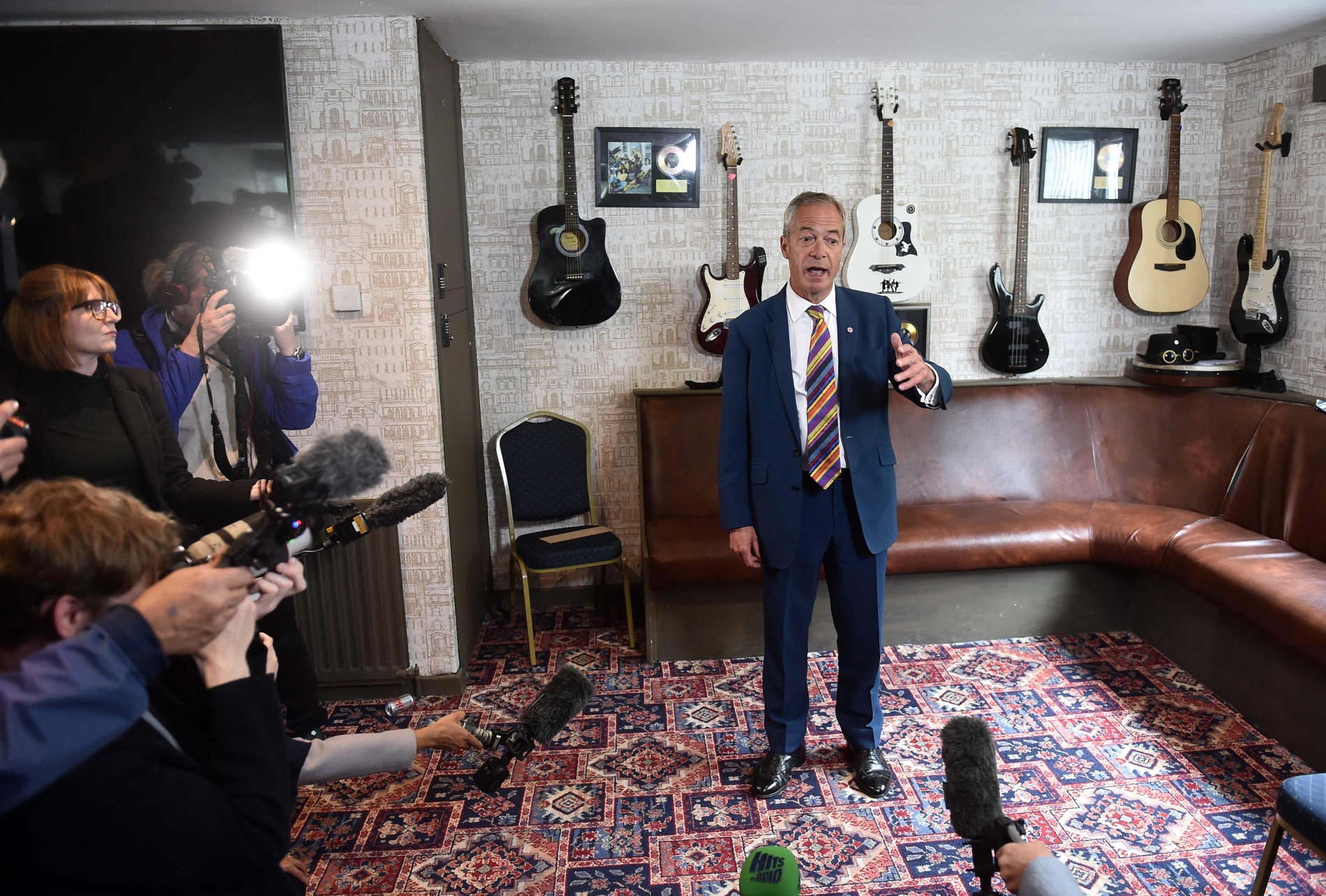 PETER POWELL / AFP