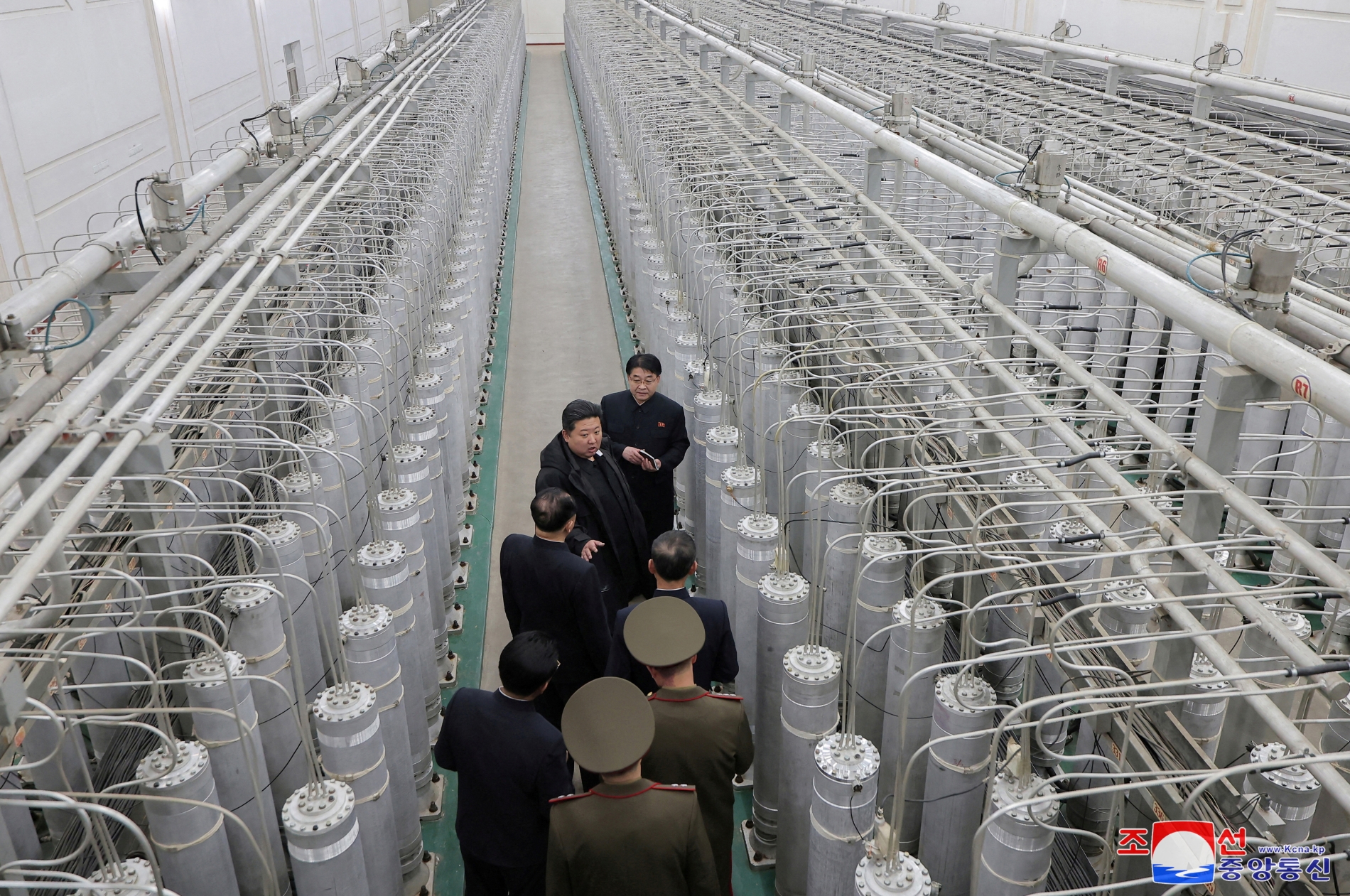 KCNA via Reuters