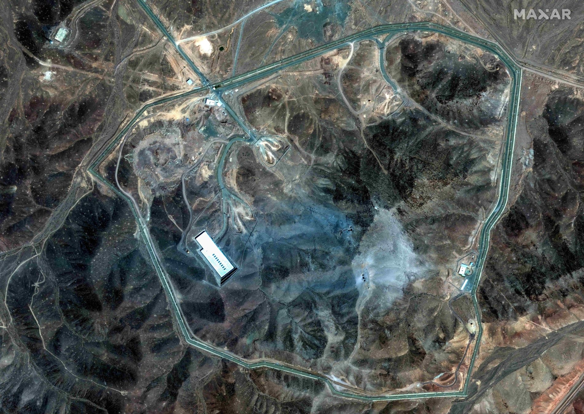Maxar Aerial Imagery via Reuters