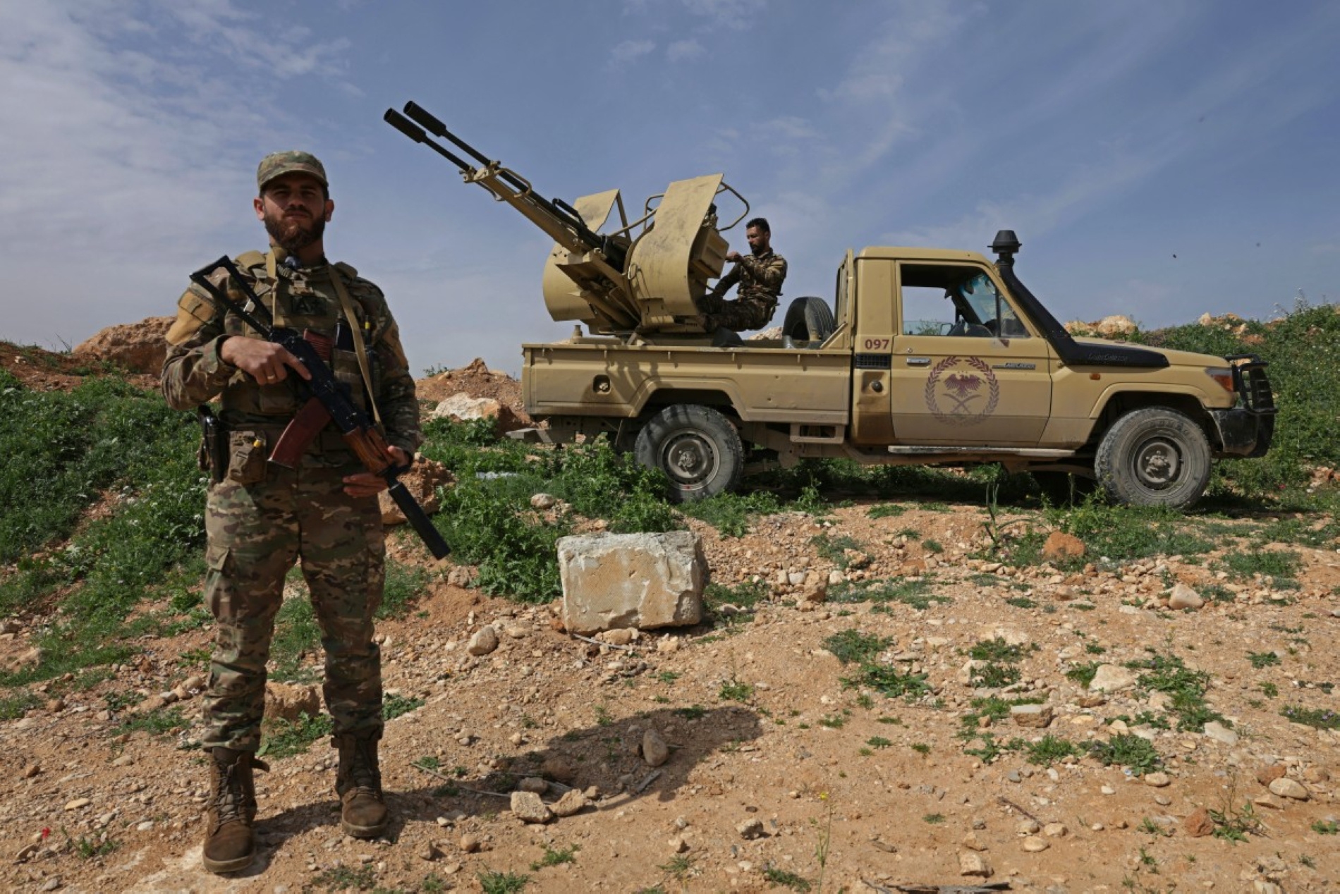 BAKR ALKASEM / AFP