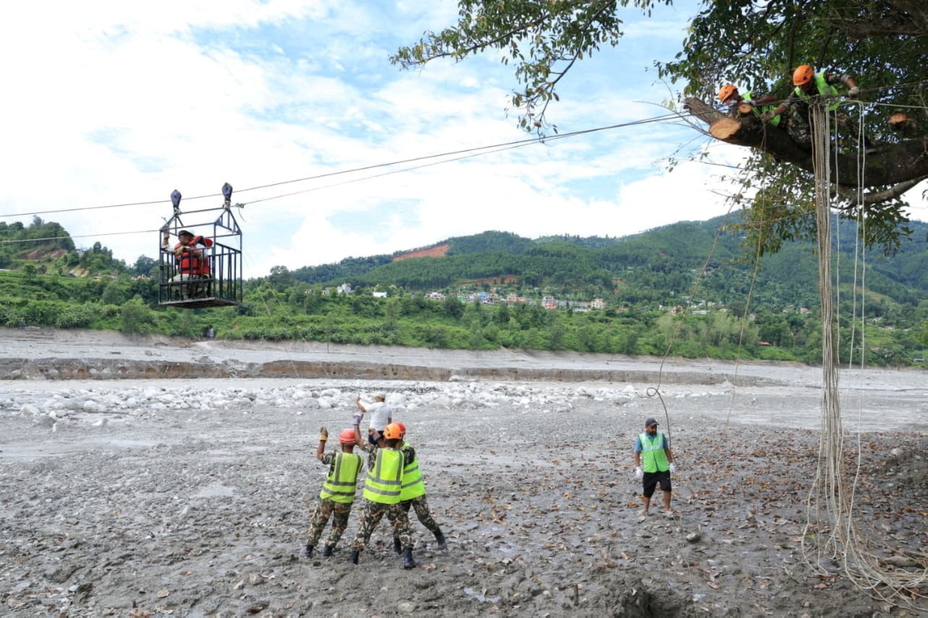 Nepal Army/Handout via REUTERS