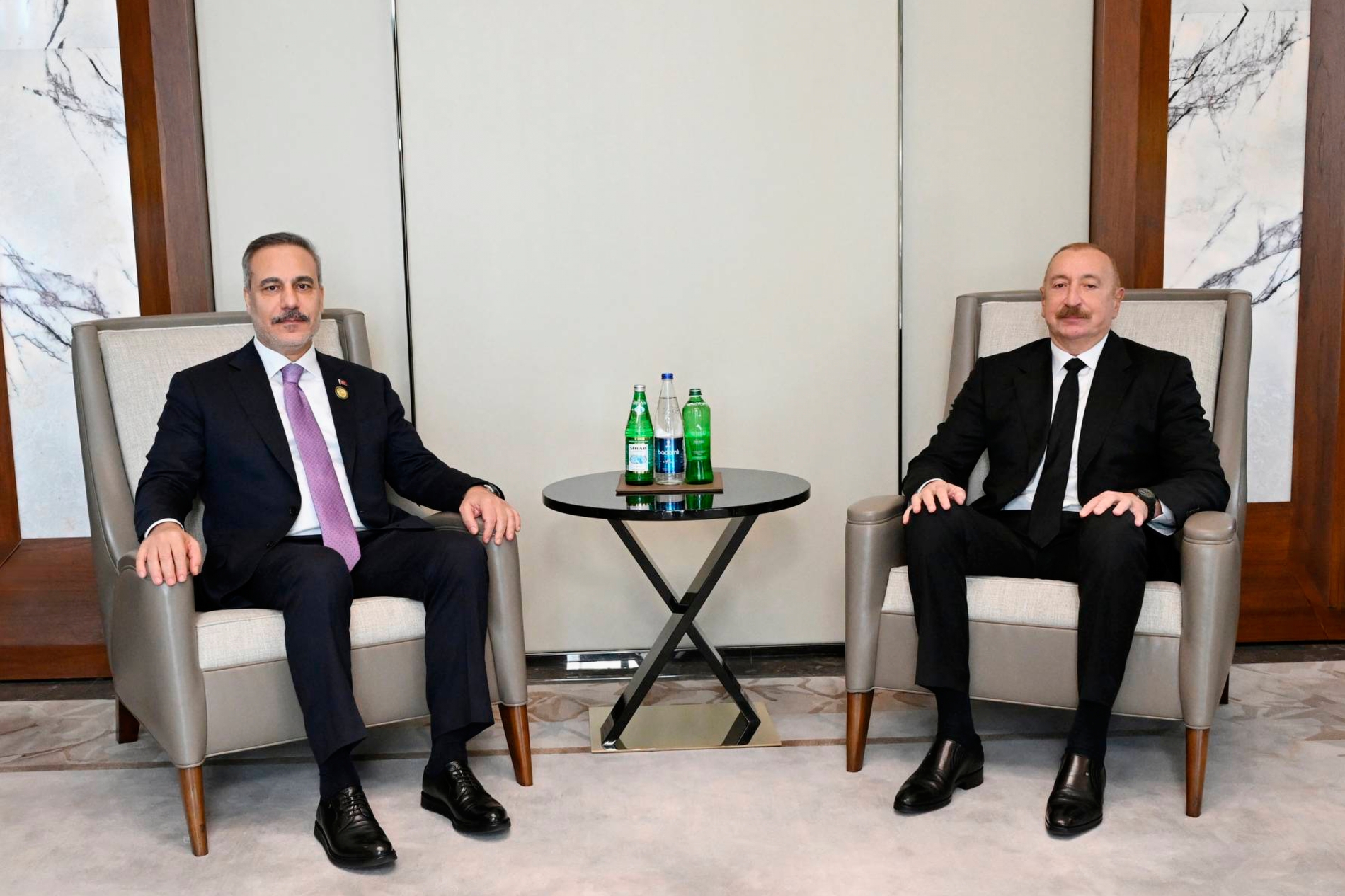 Azerbaijan's Presidential Press Service via AP
