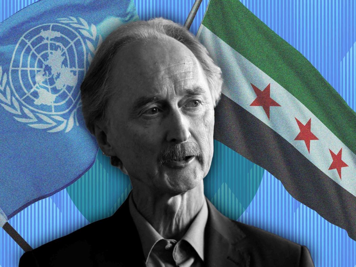 UN Special Envoy for Syria Geir Pedersen backs the central government's desire for sovereignty over its territory but says that, in a transition period, this is best done through dialogue and by building trust.