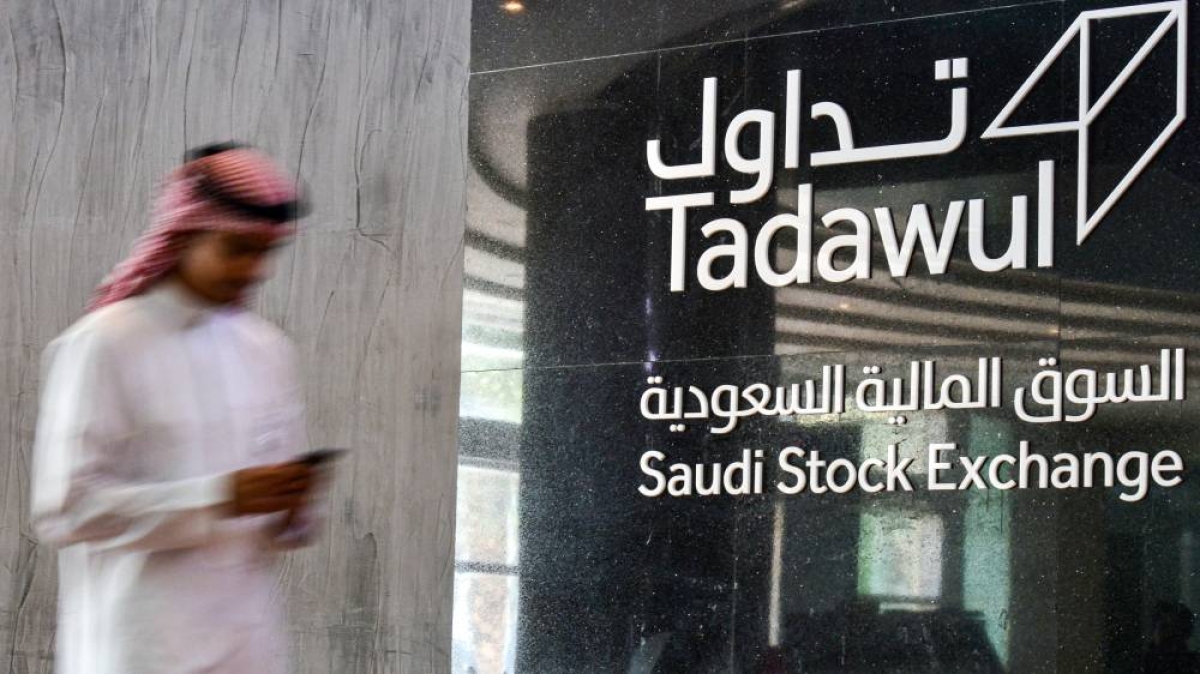 Saudi Arabia's Stock Exchange (Tadawul) in the capital, Riyadh.