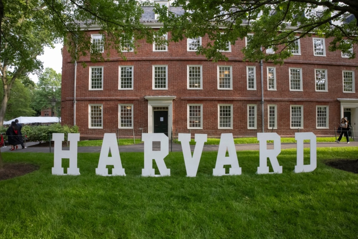 The Harvard University campus in Cambridge, Massachusetts, on May 27, 2025. The Trump administration on June 30, 2025, accused Harvard of violating the civil rights of its Jewish and Israeli students.