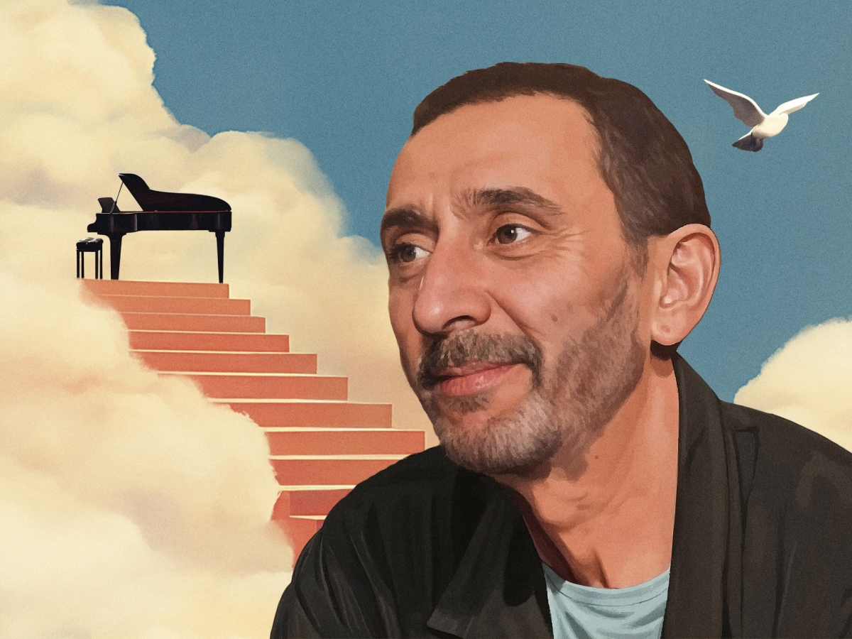 Lebanese composer, pianist, playwright, and political commentator Ziad Rahbani