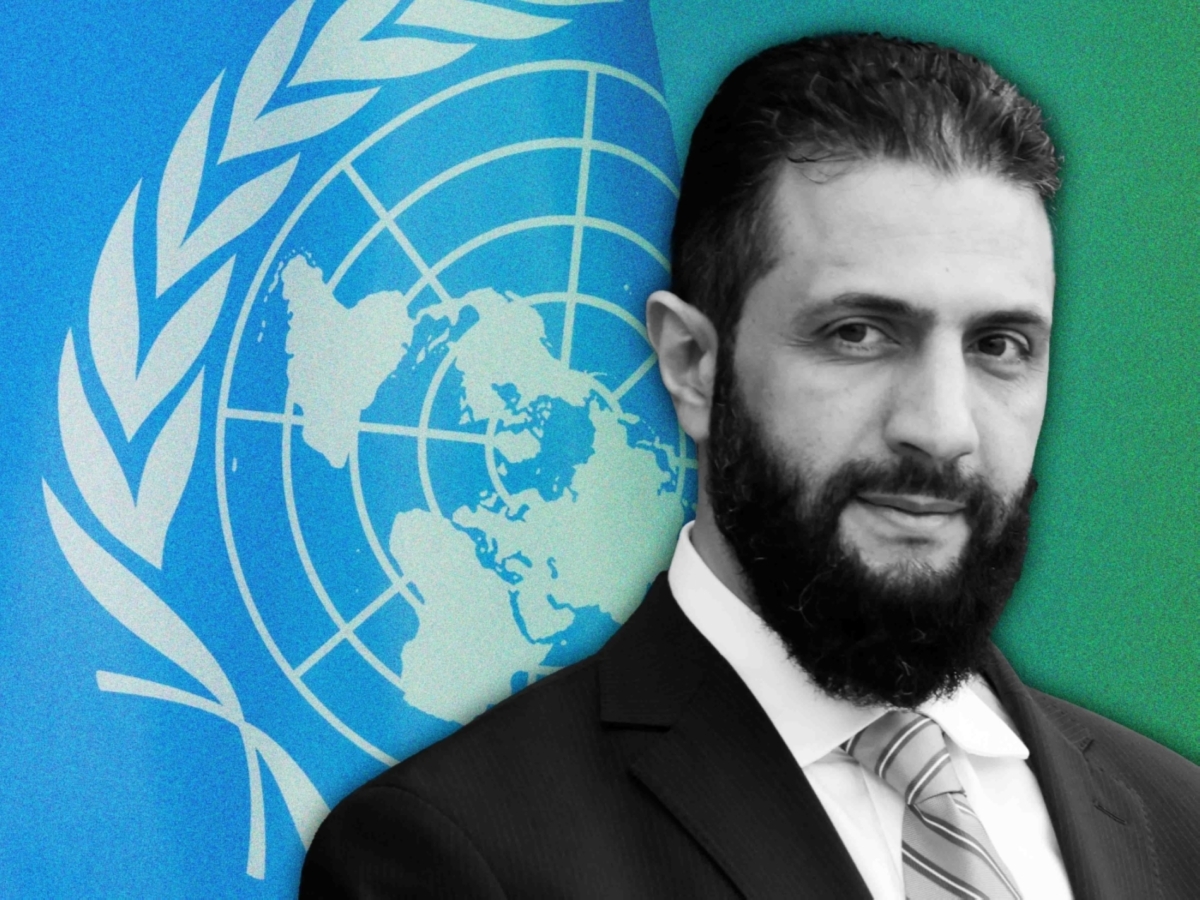 Syrian President Ahmed al-Sharaa