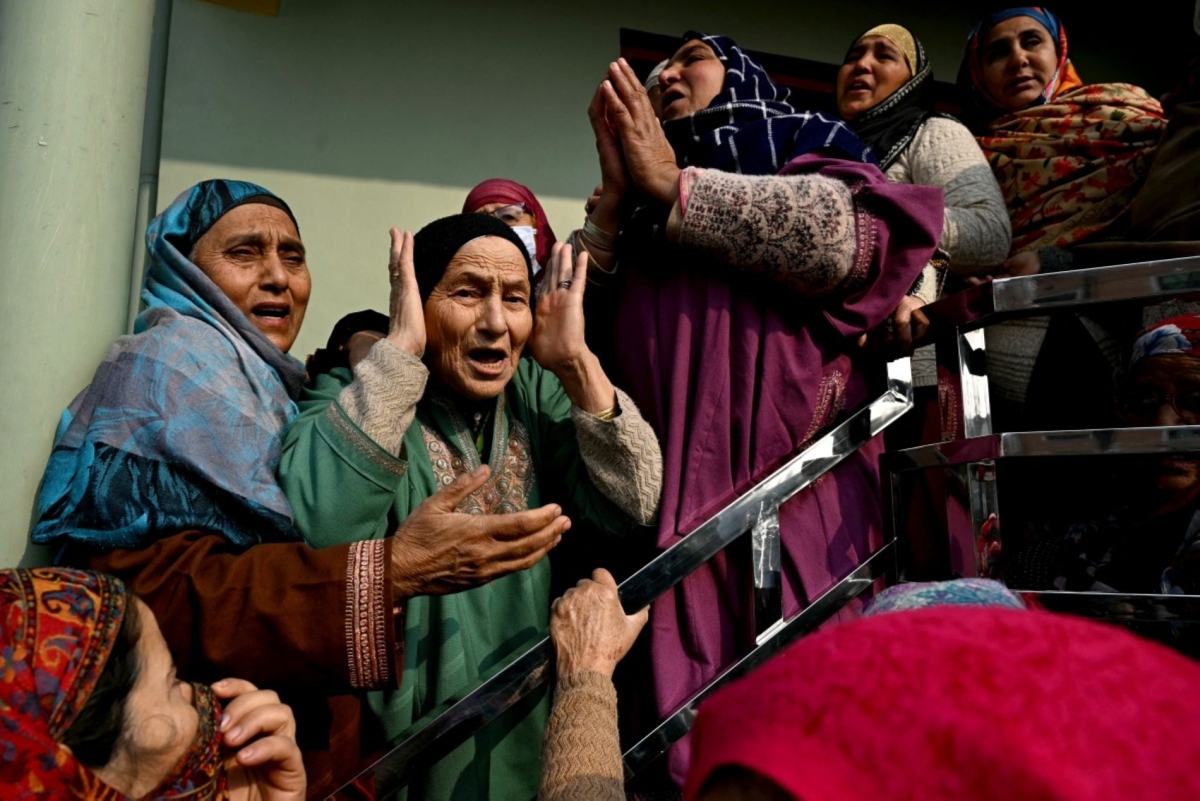 TAUSEEF MUSTAFA / AFP