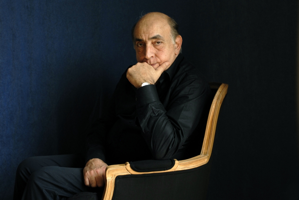 French writer Gilbert Sinoué in Paris, France, on 14 June 2012.
 