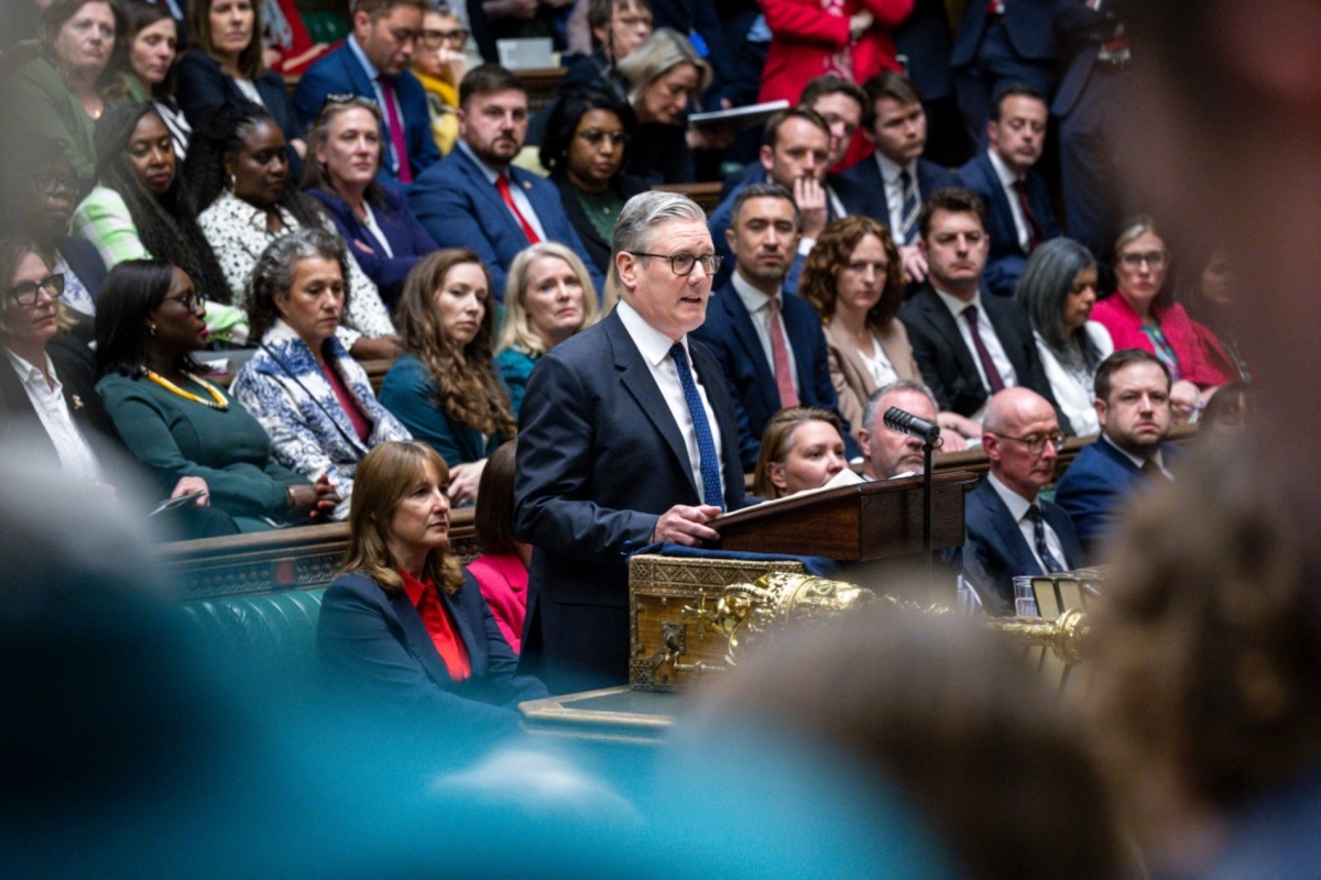 UK Prime Minister Keir Starmer makes a statement on the vetting procedure undertaken for the former UK ambassador to the US, Peter Mandelson, on 20 April 2026 in the House of Commons.