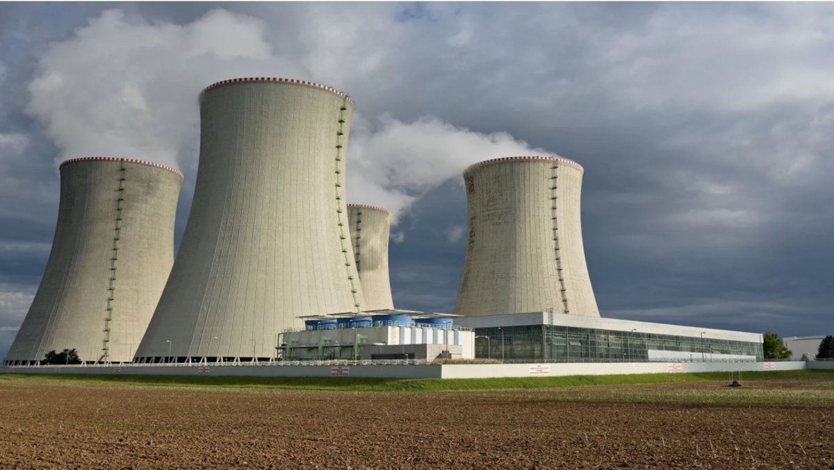 An artist's impression of the al-Dabaa nuclear power plant on Egypt's Mediterranean coast.