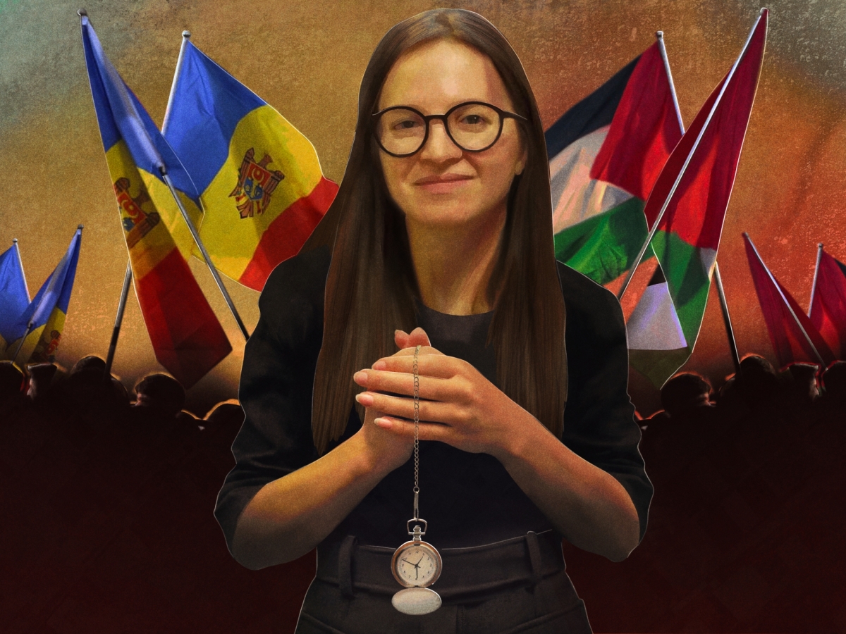 Author Paula Erizanu, whose latest book is titled 'Both Heaven and Hell Are Here: Moldova, a Century of Lived History'