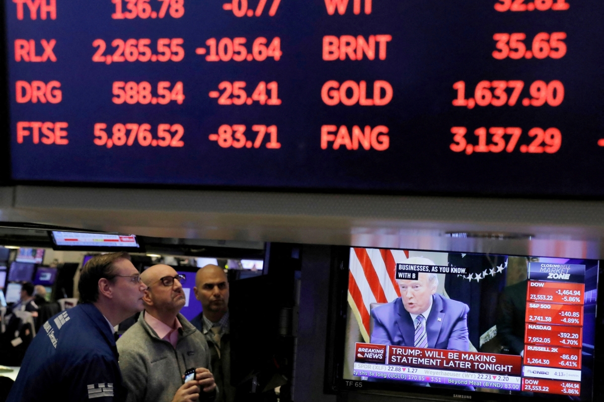 Stock markets reacted to an uptick in US inflation, suggesting that President Donald Trump's tariffs were impacting the American economy.