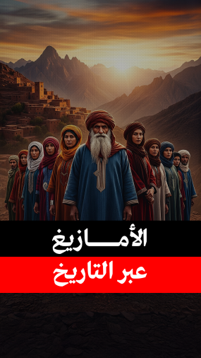 خريطة انتشار الأمازيغ