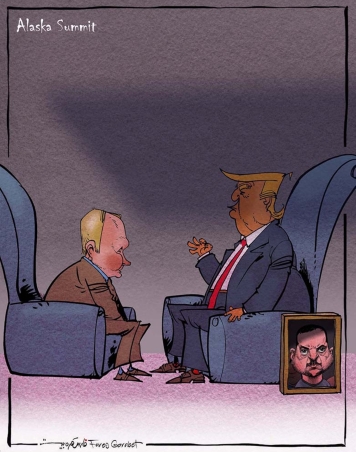 Zelenskyy shut out of Trump-Putin meet