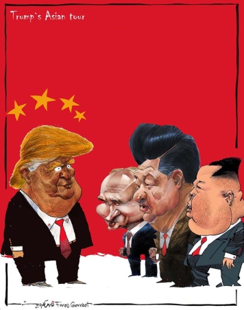 Trump's Asia tour