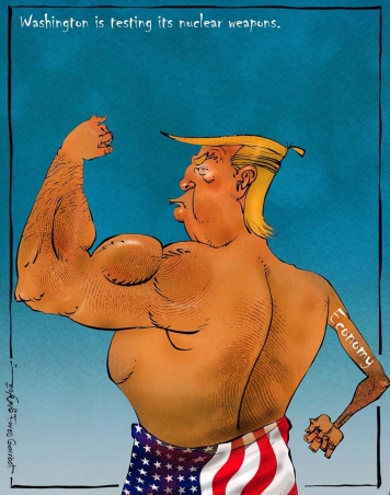 Trump flexes America's nuclear muscles