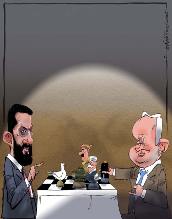 'No, I said I wanted your piece - not your peace'