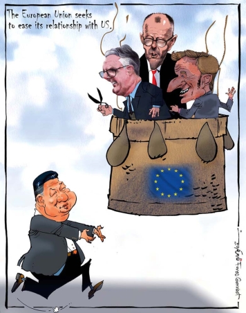 Trump pushes EU states to reduce US dependence