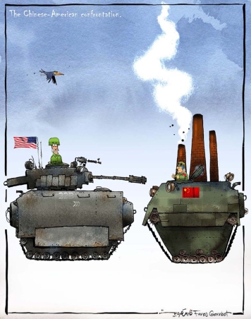 Global power projection: US vs China