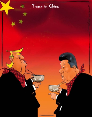 Iran, Taiwan set to dominate Trump-Xi talks