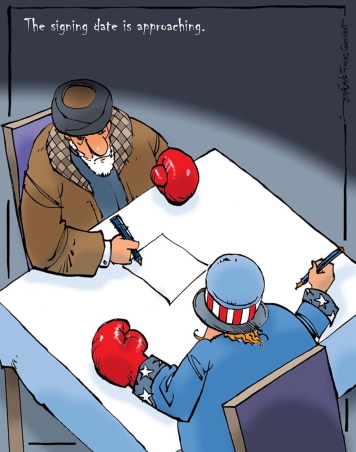 A US-Iran deal is announced. Cue the spoilers.