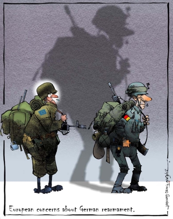 German rearmament unnerves Europe