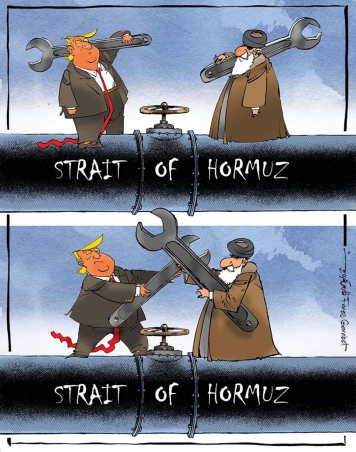 The battle for Hormuz is a test of wills