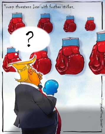 Trump mulls his next punches against Iran