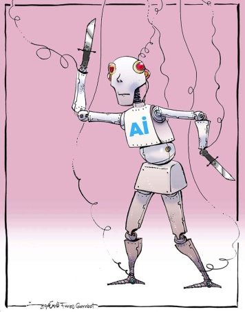 The growing threat of AI