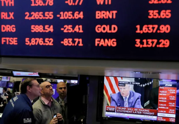 Stock markets reacted to an uptick in US inflation, suggesting that President Donald Trump's tariffs were impacting the American economy.