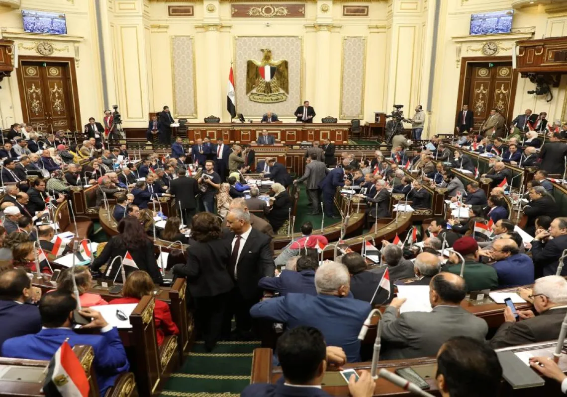 مجلس النواب المصري (وكالة الصحافة الفرنسية)