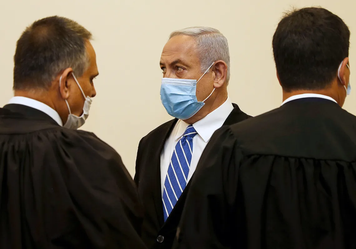 رئيس الوزراء الإسرائيلي بنيامين نتنياهو