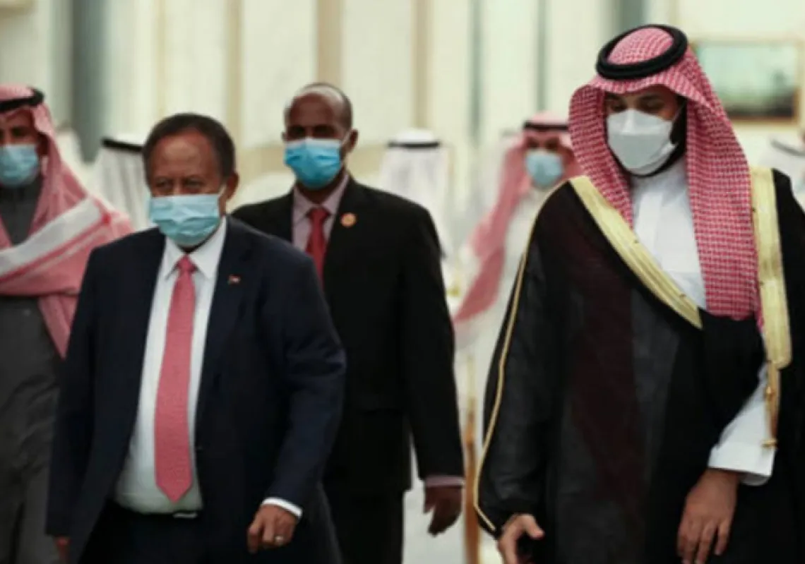 السودان: لقاء ولي العهد السعودي وحمدوك يؤسس لفصل جديد