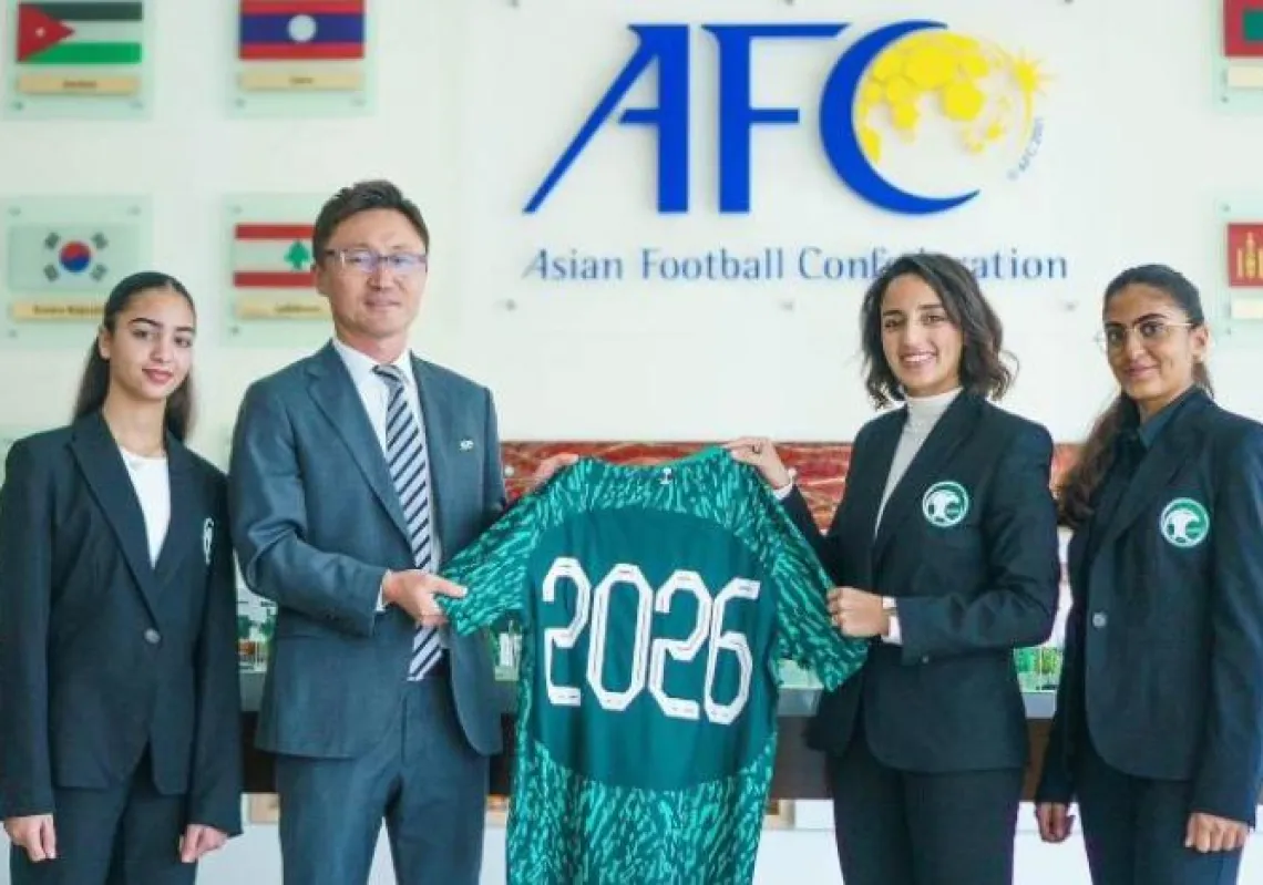 جانب من مراسم تسليم ملف السعودية إلى الاتحاد الآسيوي لكرة القدم في كوالالمبور