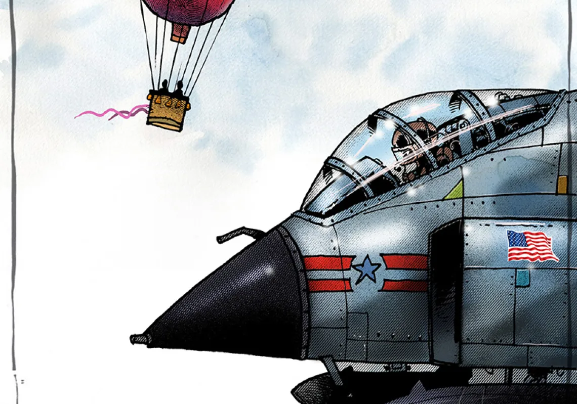 Chinese Balloon shot down