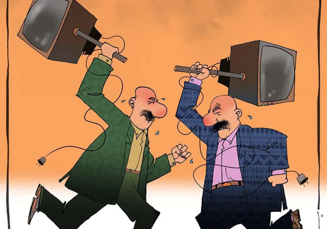 دراما المعارضة السورية والموالاة 