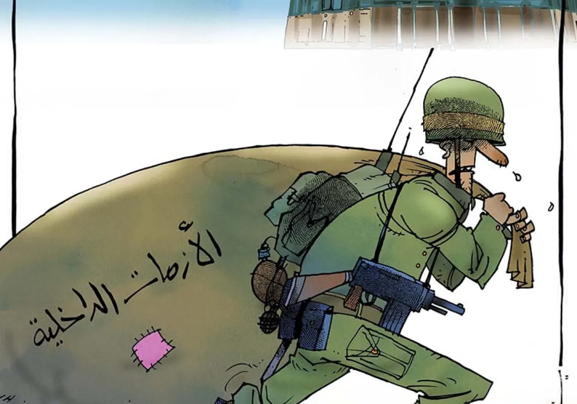 الاحتلال ينقل مشكلاته الداخلية الى باحات الاقصى 