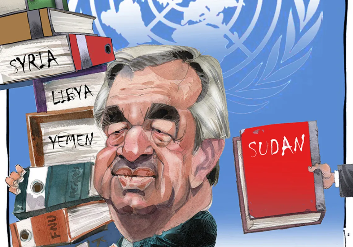 Guterres and Sudan