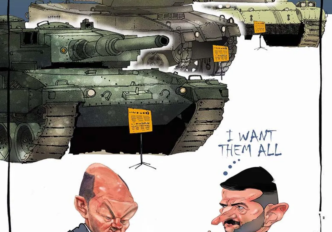 Zelensky in Berlin