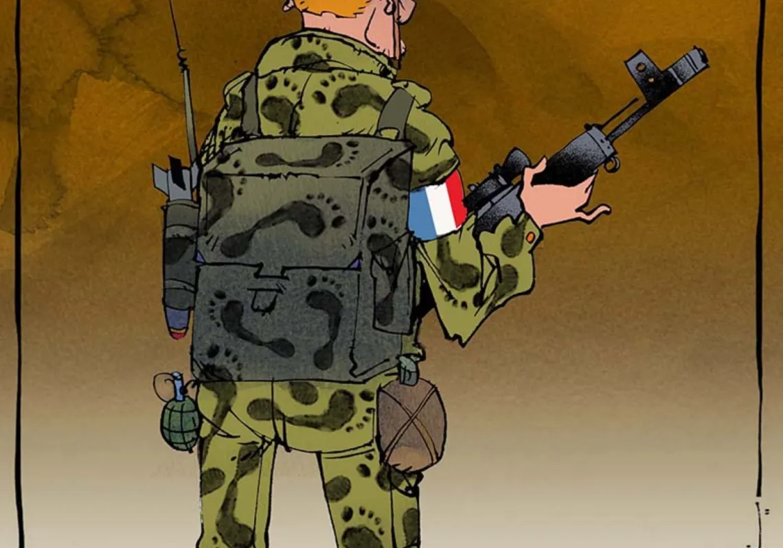 الوجود الفرنسي في افريقيا 