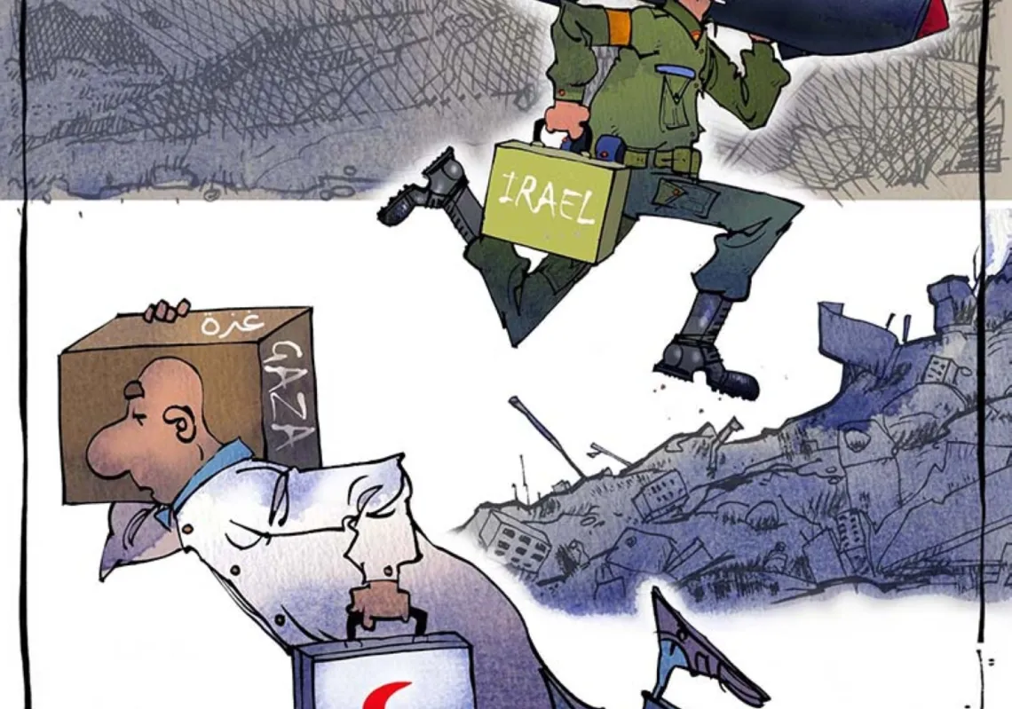 أطباء غزة في مواجهة قوة غاشمة