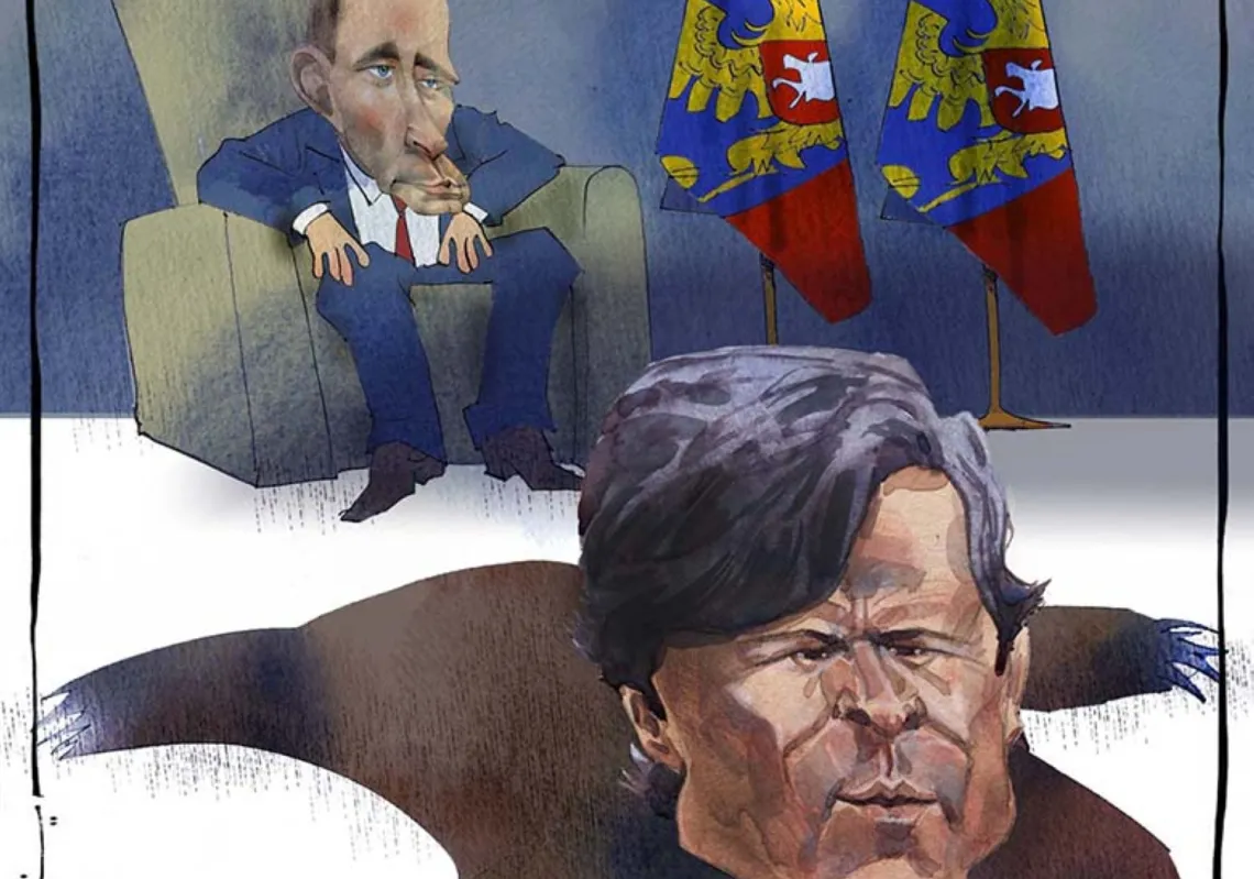 مقابلة تاكر كارلسون...