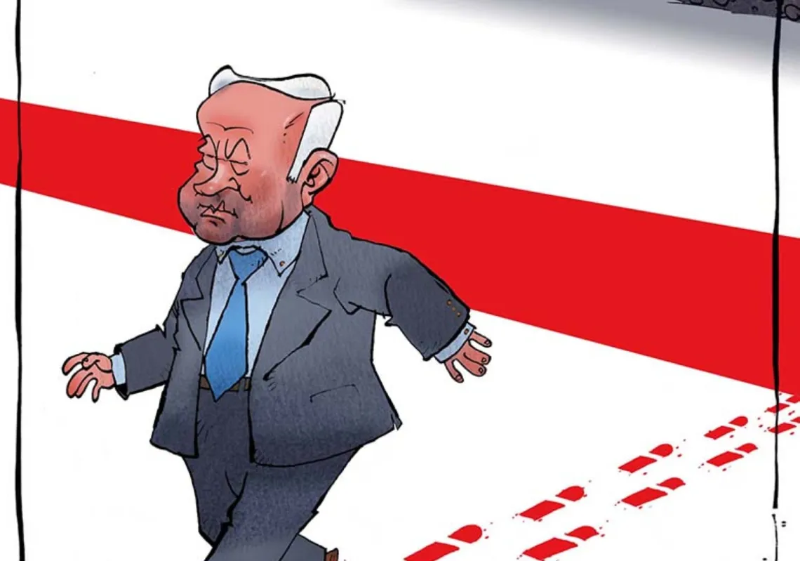 نتنياهو يتجاوز الخطوط الحمر 