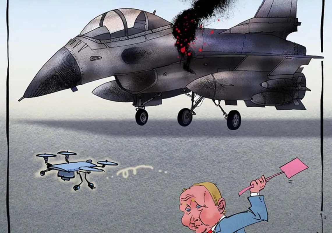 هجمات أوكرانية بالطائرات المسيرة على روسيا