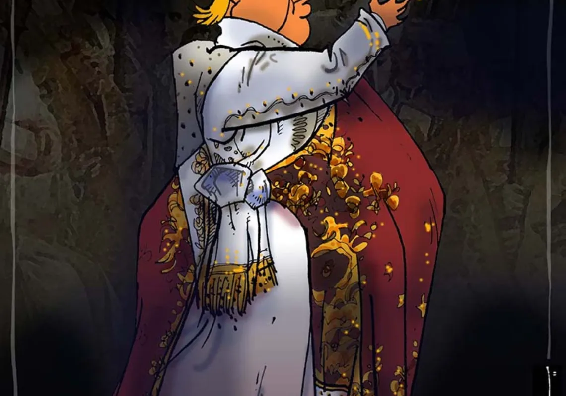 A latter-day Napoleon crowns himself... via Benjamin Netanyahu