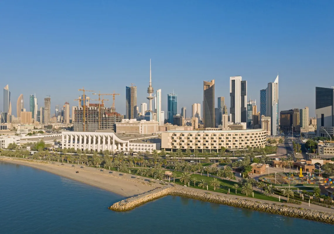 The Kuwait City skyline
 