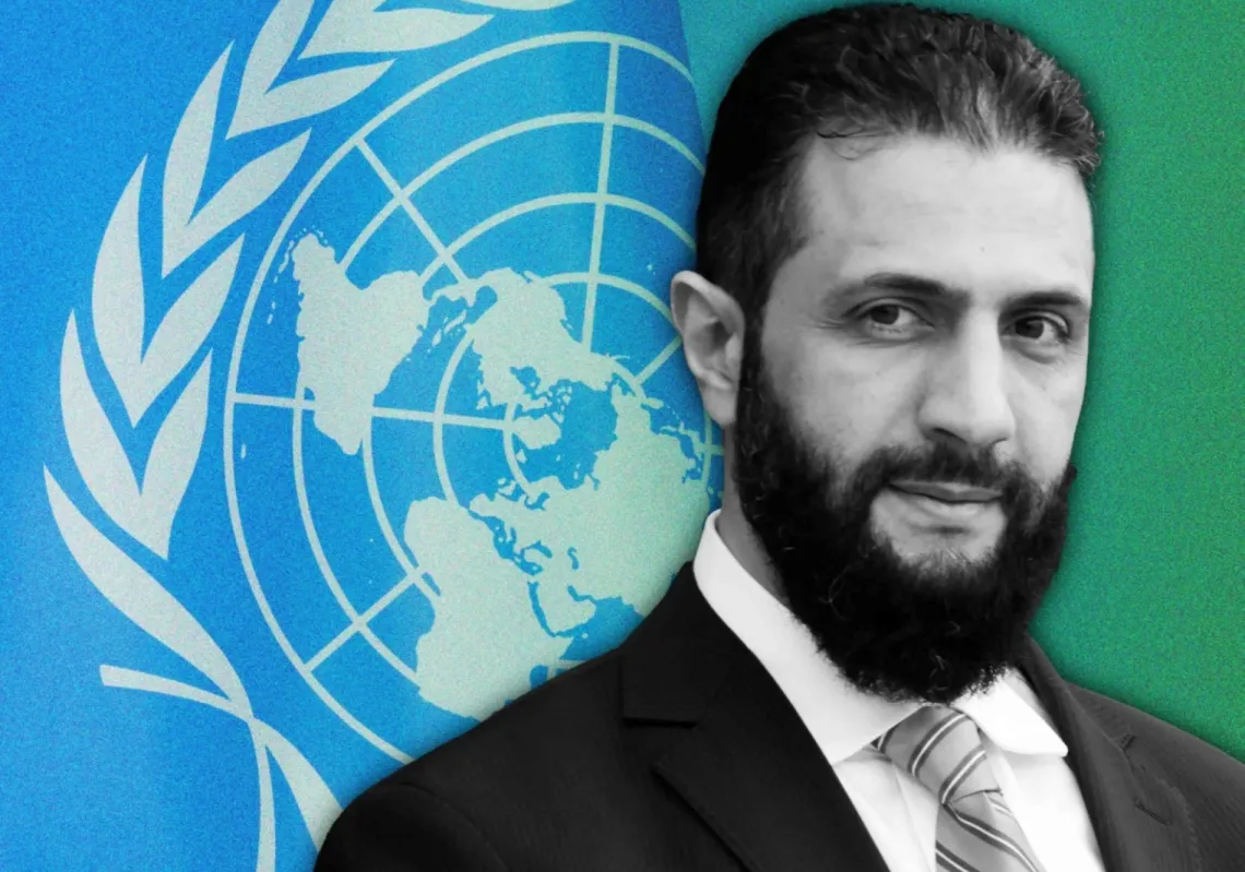 Syrian President Ahmed al-Sharaa